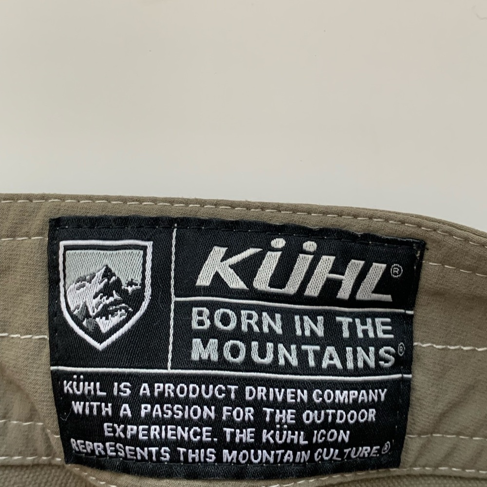 KÜHL Men’s Green Cargo Shorts Size 34 Outdoor Hiking Utility Casual - Picture 12 of 12